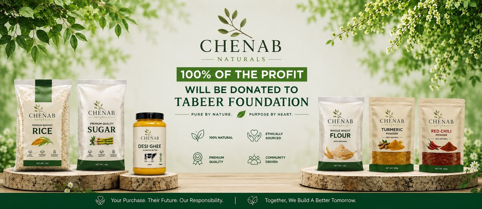 Chenab Naturals featured range